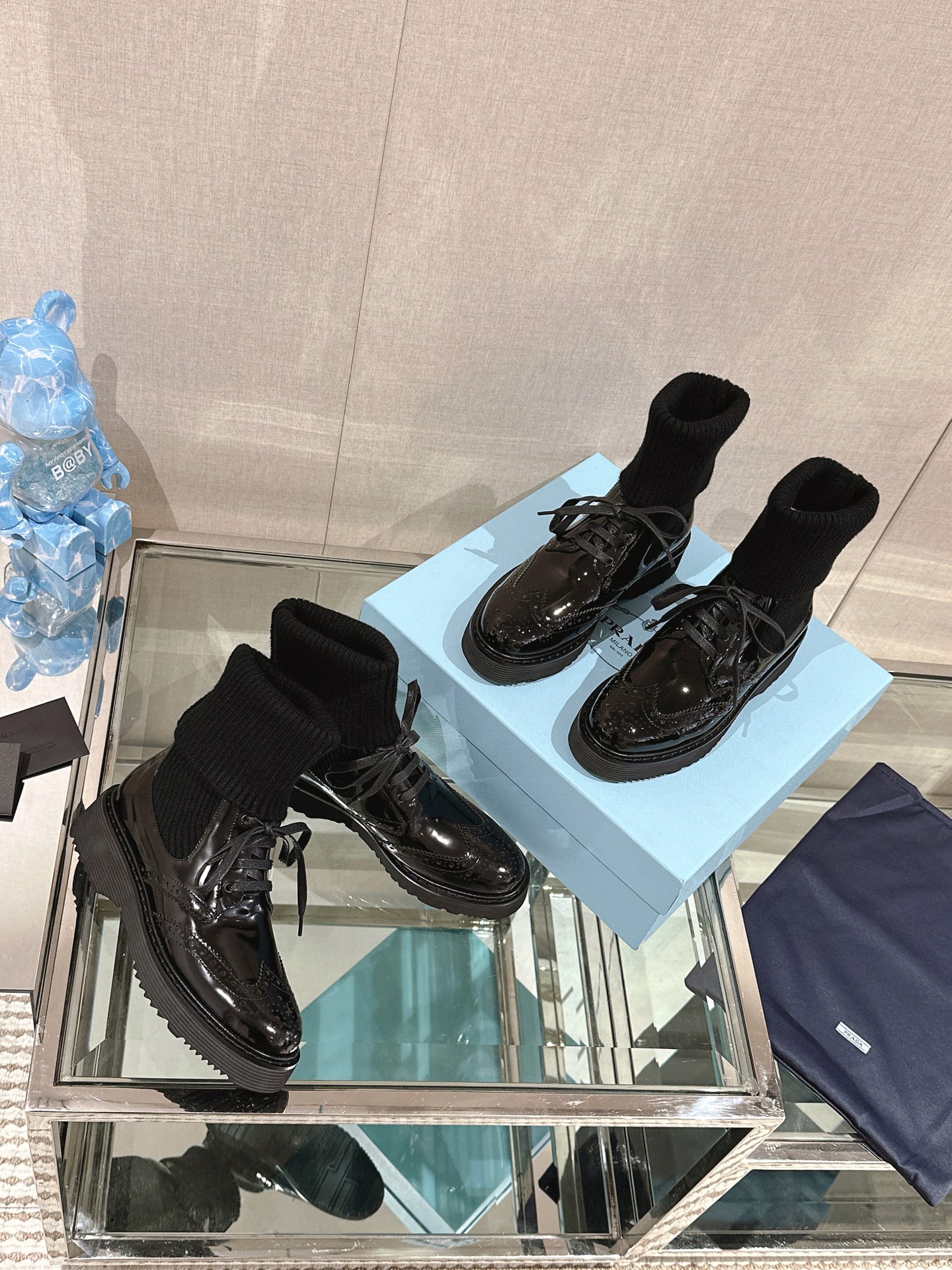 프라다 부츠