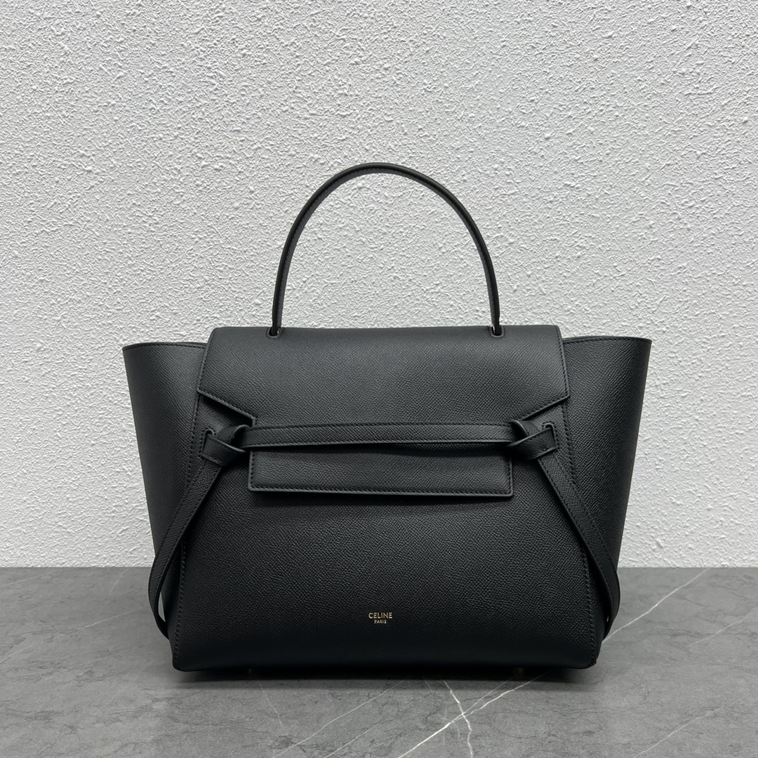 셀린느 마이크로 벨트백 그레인 카프스킨