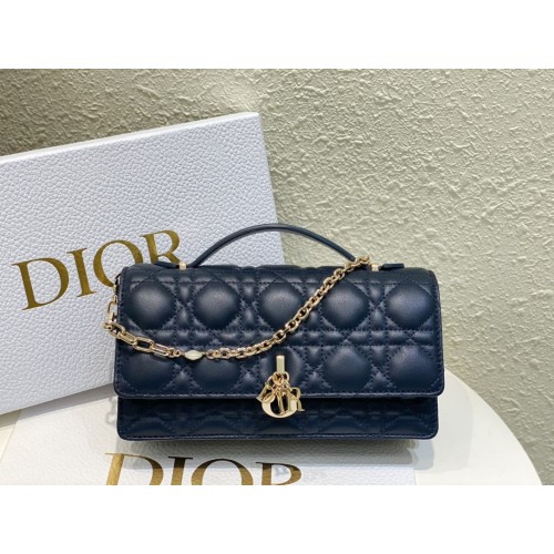 디올 My Dior 미니 백 까나쥬 양가죽