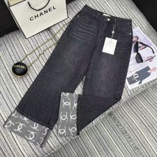샤넬 데님 바지