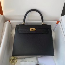 에르메스 켈리백28 블랙 앱송