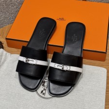 에르메스 줄리아 샌들 Noir white [정품급]