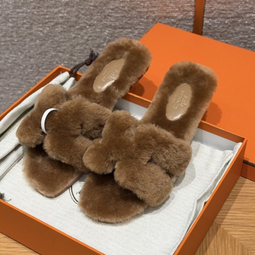 에르메스 시어링 울스킨 오란 [정품급]