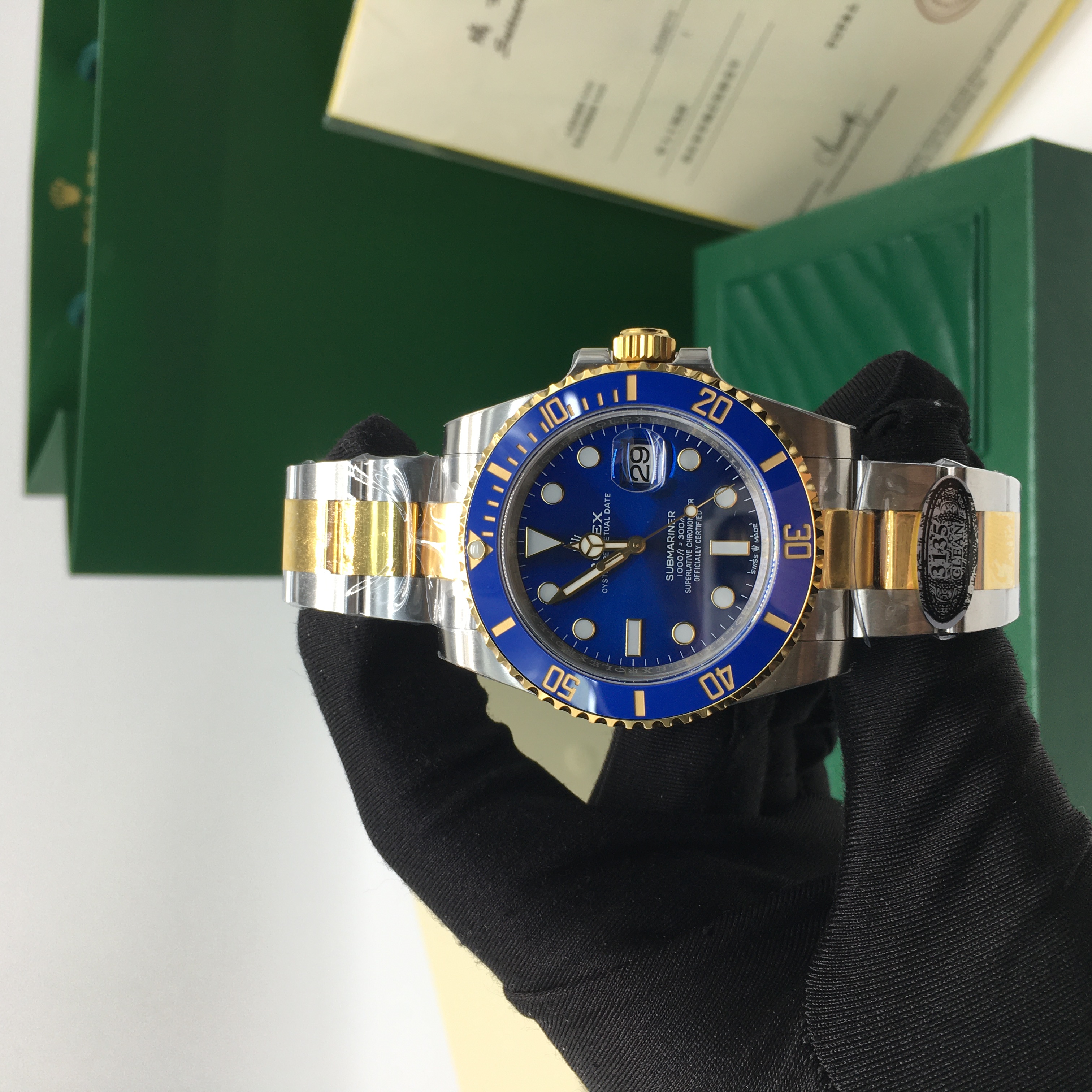 롤렉스 서브마리너 청콤 41mm