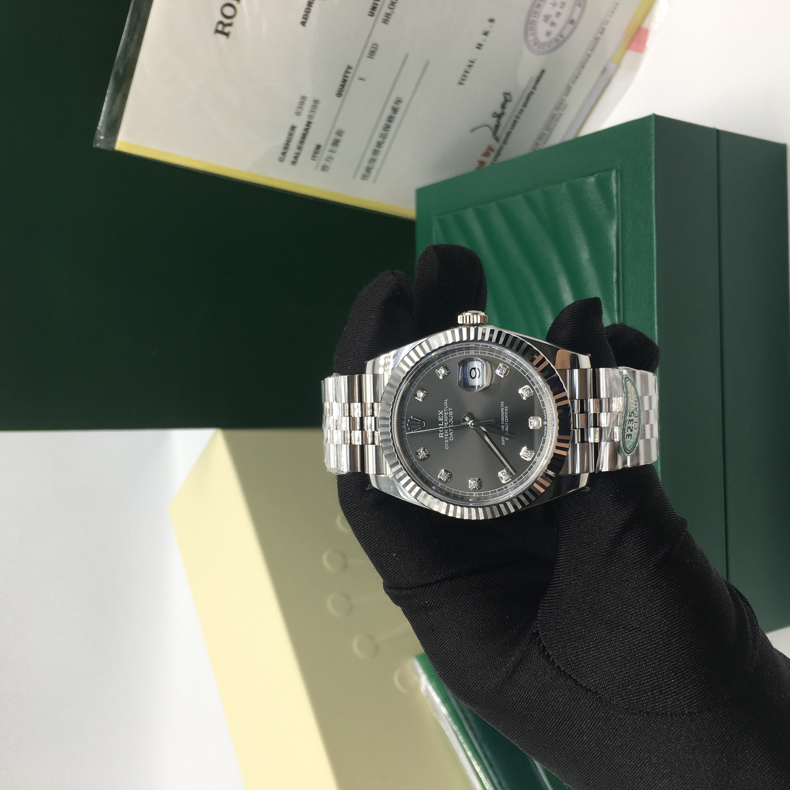 롤렉스 데이저스트 다크로듐 텐포인트 41mm