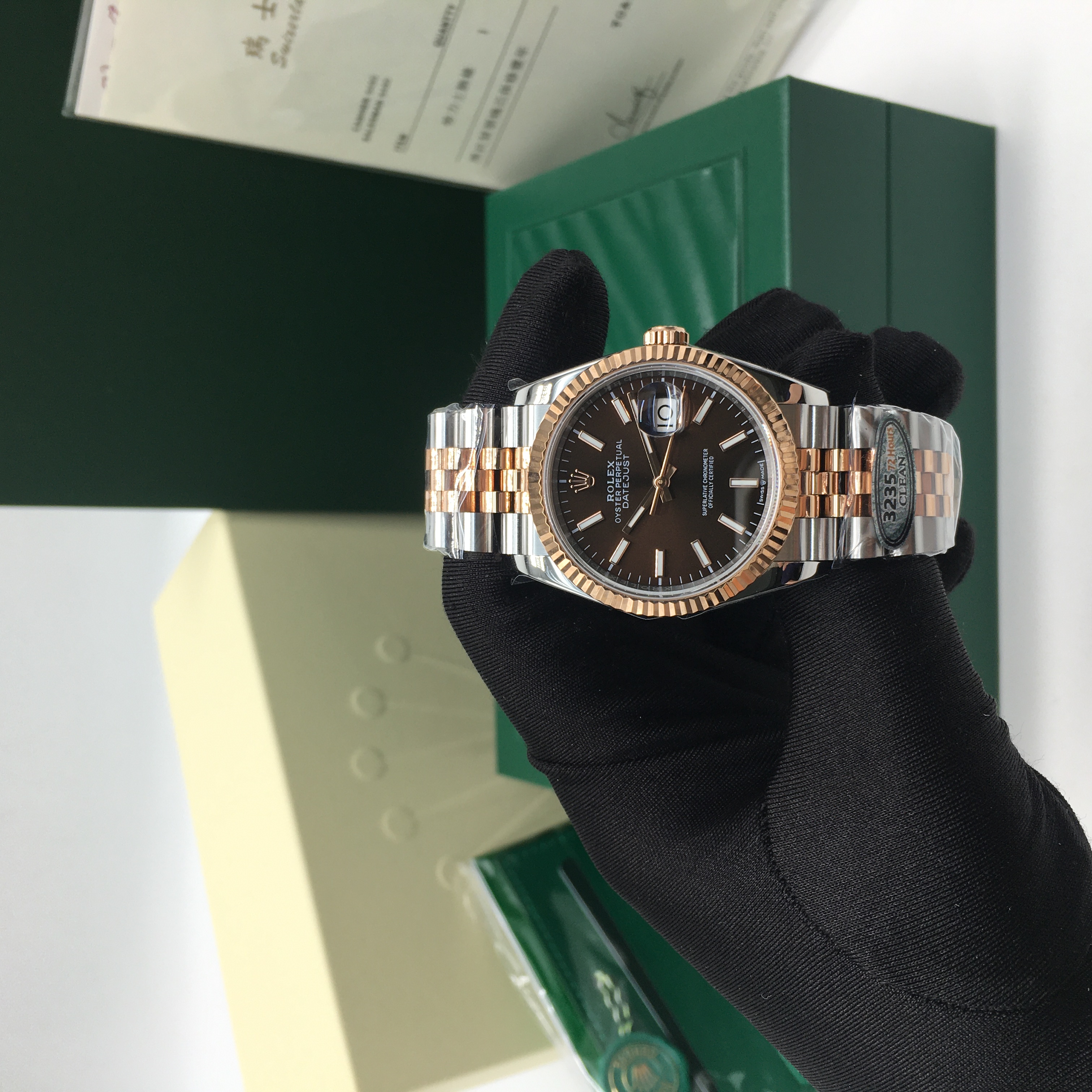 롤렉스 데이저스트 콤비 초코판 36mm