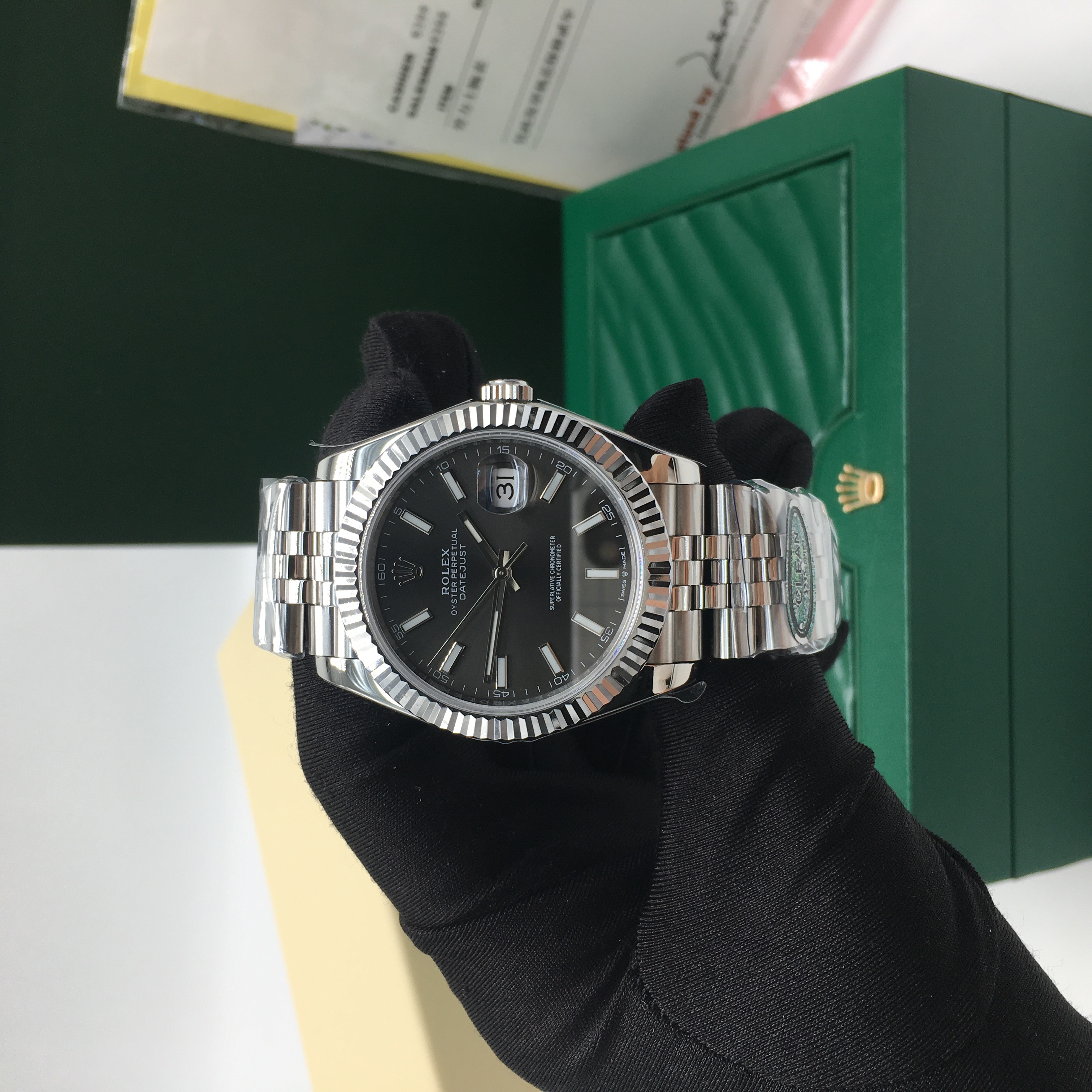 롤렉스 데이저스트 다크로듐다이얼 41mm