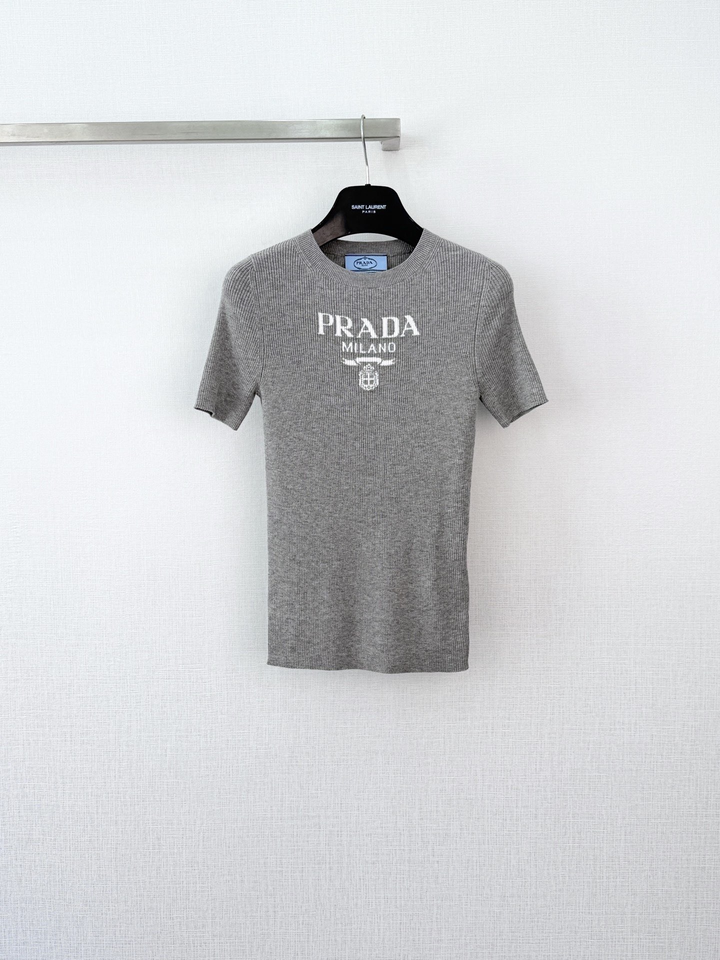 프라다 실크 크루넥 스웨터