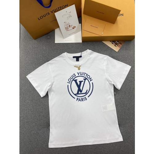루이비통 플록드 LV 티셔츠