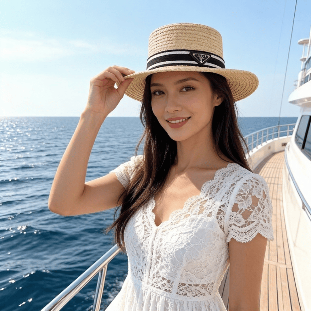 프라다 버킷햇
