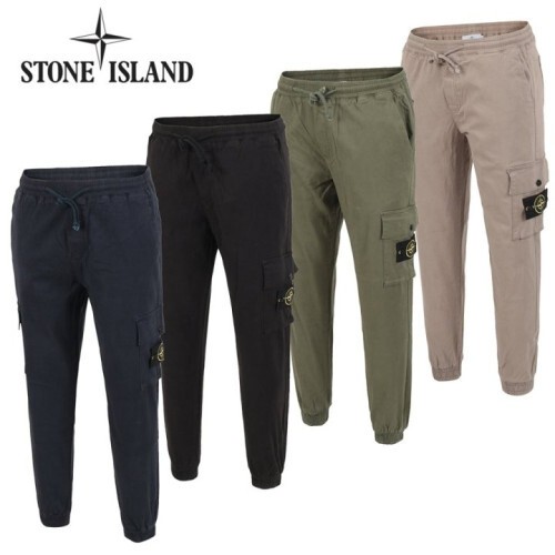 Stone Island 스톤아일랜드 면스판 카고조거팬츠 (#282)