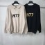 Essentials FOG 에센셜 1977 카라 니트