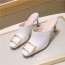 로저비비에 힐 슬리퍼 굽높이7.5CM RR1991-2